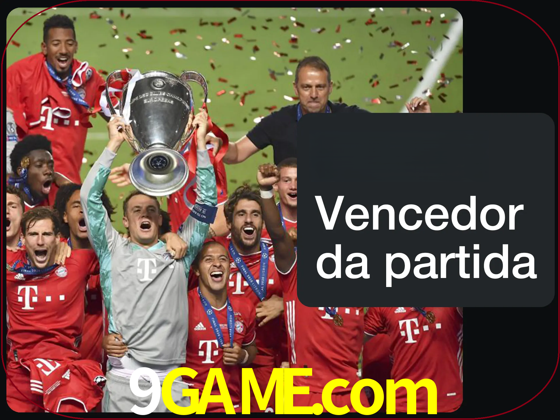 Aposte no vencedor e ganhe uma grande quantia de dinheiro.