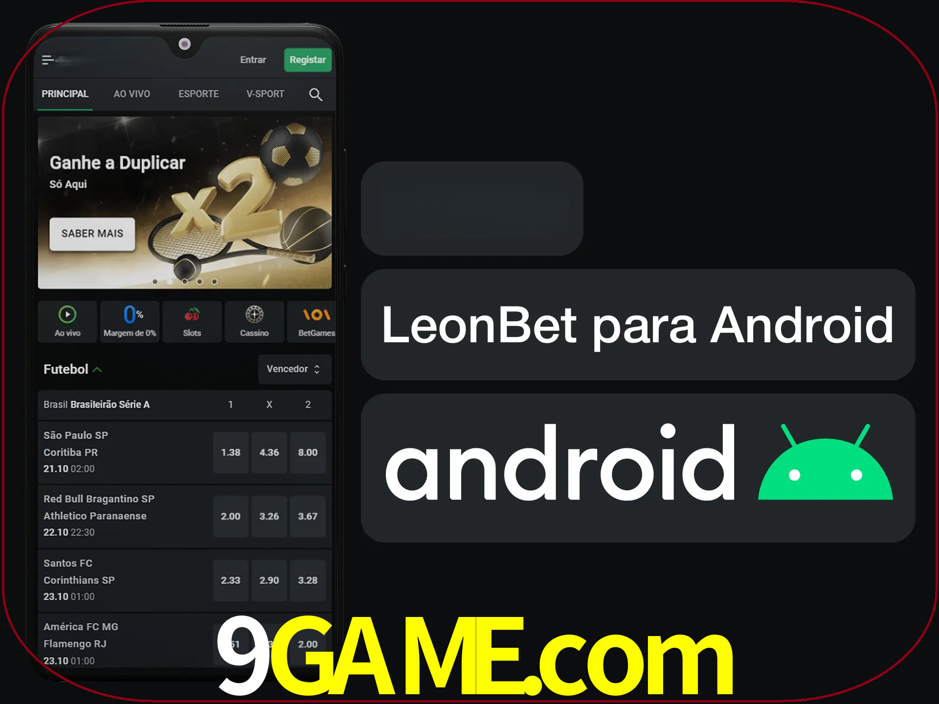 Adquira sua versão poket de LeonBet.